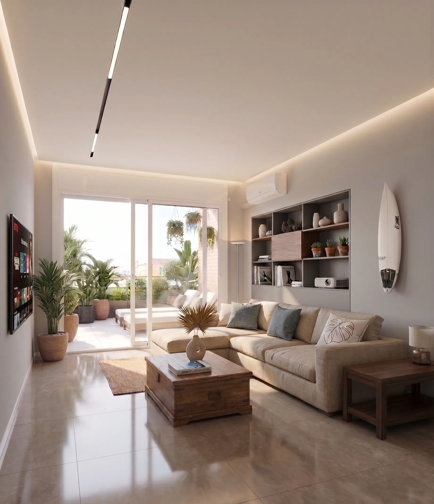 Reforma de salón en Tenerife Sur